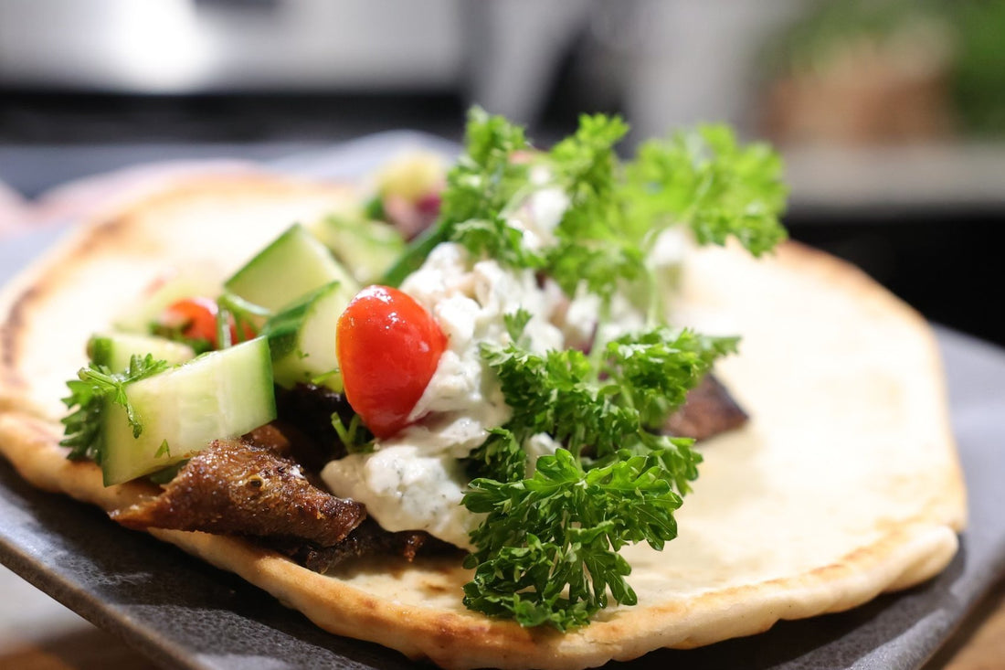 Oyster Mushroom Gyro