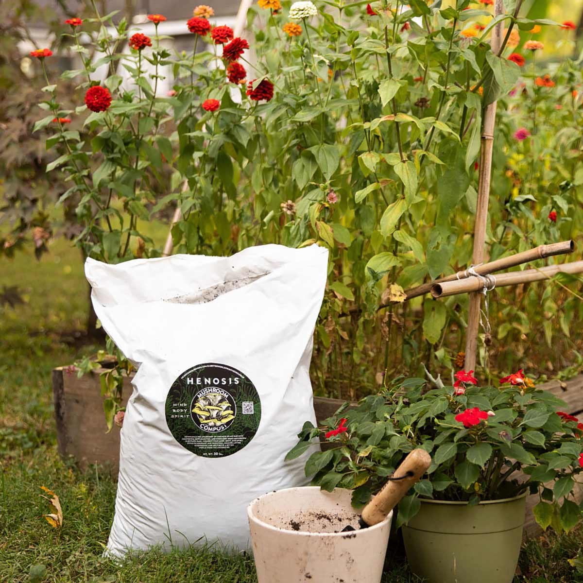 mushroom compost for indoor plants Mushroom Compost Bagged (1 cubic ft) *Local Pick Up Only*