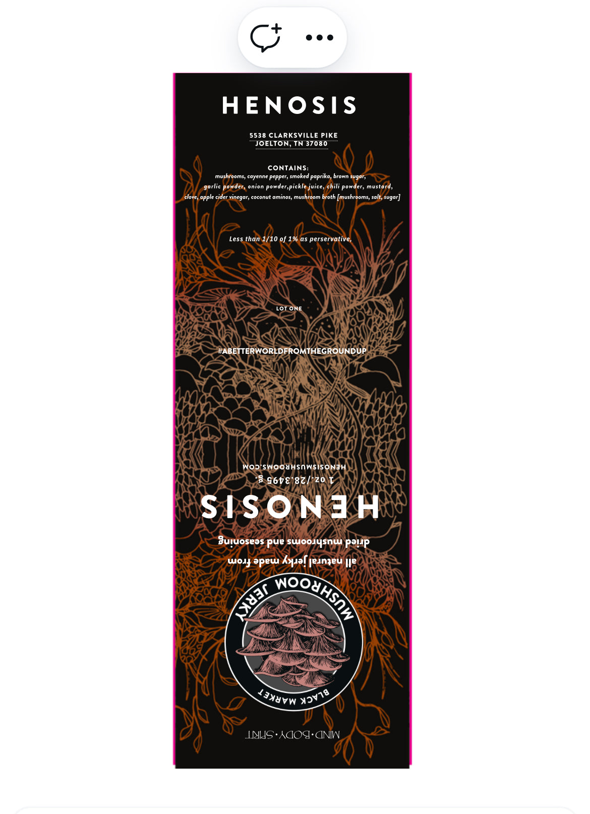 Teriyaki Mushroom Jerky