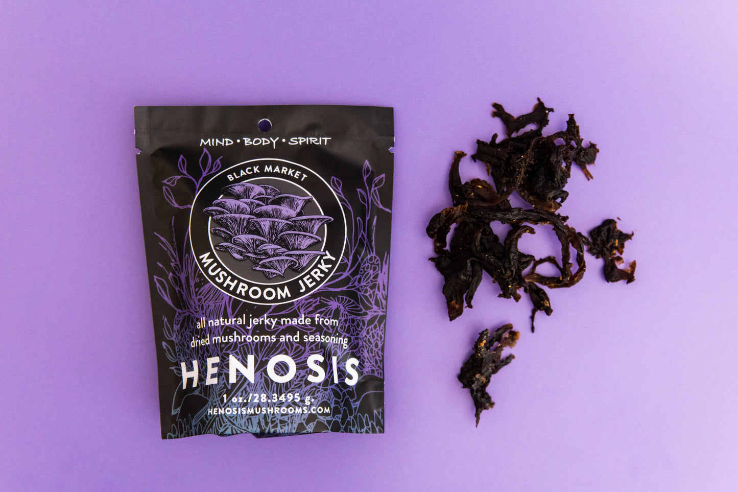 Teriyaki Mushroom Jerky