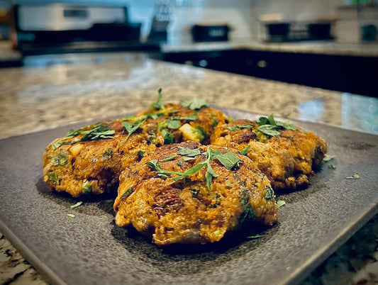 Lion's Mane Mushroom "Crab" Cakes