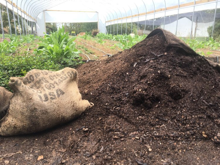 Bulk Mushroom Compost by the Cubic Yard